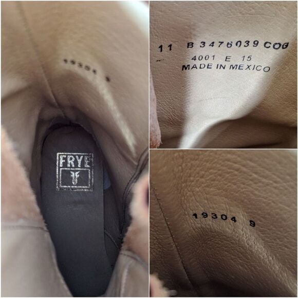 FRYE Veronica Tanker Moto boot in Cognac - Picture 6 of 8